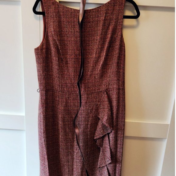 Jones New York dress w copper belt size 12 - Picture 2 of 6
